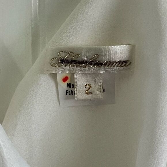 BHLDN Miller Silk Bridal Reception Party Dress - Picture 7 of 14